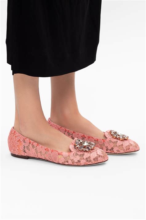 dolce and gabbana flats sale